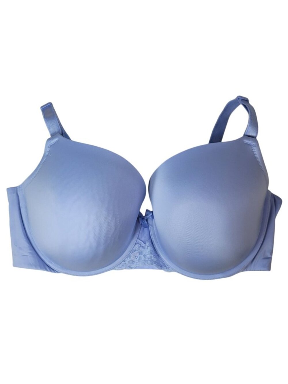 Torrid Curve Second Skin Underwire Bra Purple Periwinkle 40DDD Pad Seamless Adj